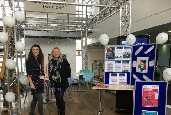 Zoe Grant and Tracy Bulcock, who are both Transition and Retention Advisers at Activate Learning who work with students who are Young Carers